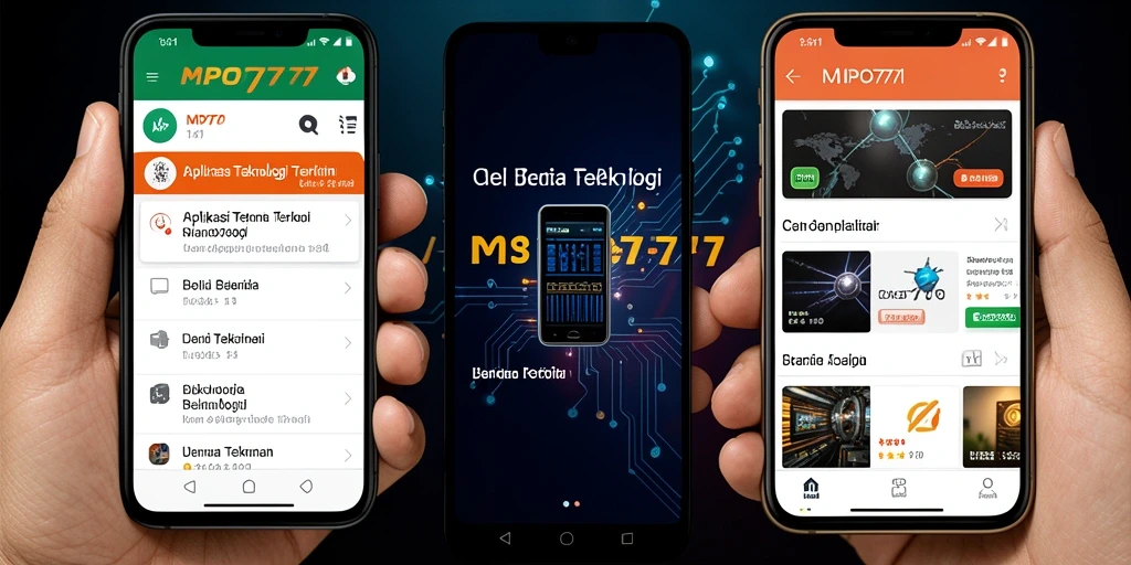 Antarmuka bersih dan menarik dari MPO777 untuk berita teknologi.