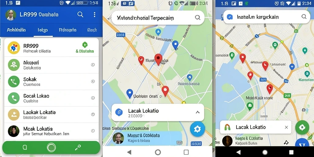 Tampilan antarmuka pengguna RR999 yang sederhana dan fungsional.