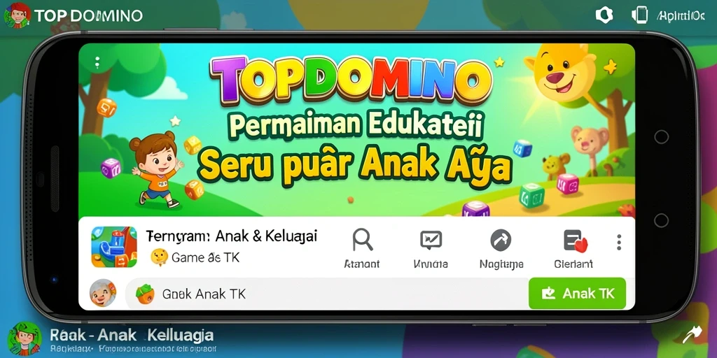 Antarmuka permainan edukatif yang menarik dan interaktif.