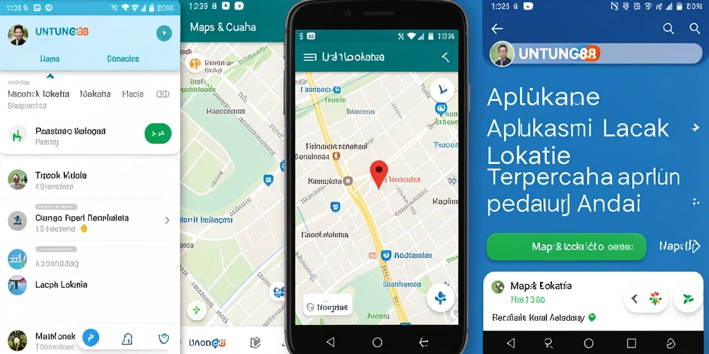 Antarmuka utama UNTUNG88 menampilkan lokasi dengan jelas dan akurat.