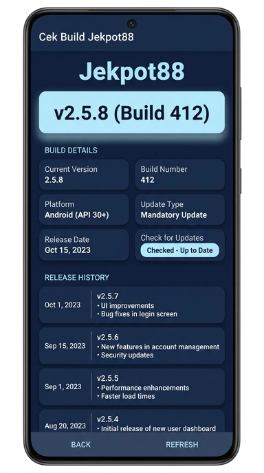 Riwayat Versi jekpot88 untuk Pengguna Android